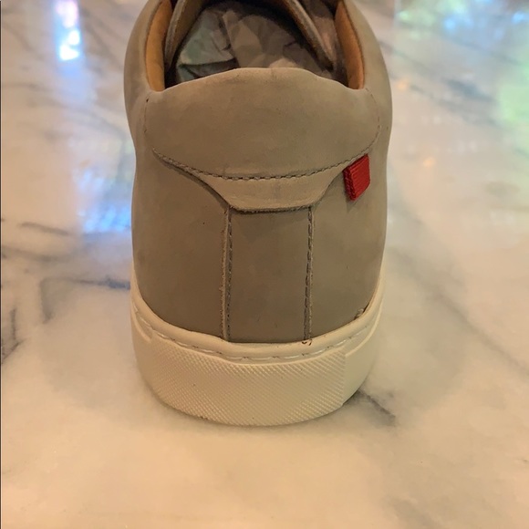 NWB Marc Joseph Astor Place Grey Suede Sneaker 8 - Picture 4 of 6